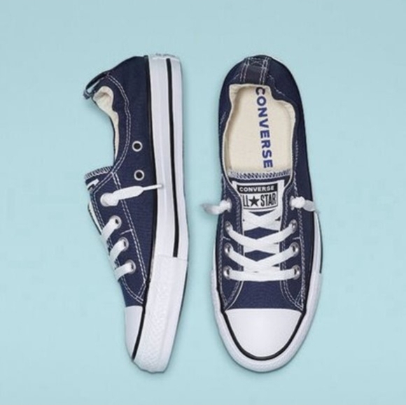 Converse Shoes - Converse Chuck Taylor Shoreline Slip On Navy 6.5